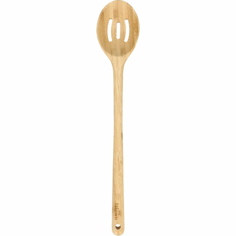 Birkmann Cause We Care Schöpflöffel, Kochlöffel, Rührlöffel, Sieblöffel, Bambus, 35.5 x 6.6 cm, 889286