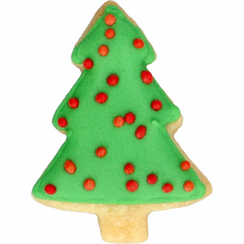 Birkmann Mini-Ausstechform Tannenbaum, Ausstecher, Plätzchenform, Keks, Plätzchen, Edelstahl, 2.5 cm, 152946
