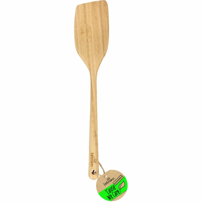 Birkmann Cause We Care Pfannenwender, Bratwender, Kochbesteck, Bambus, 33 x 6.5 cm, 889507