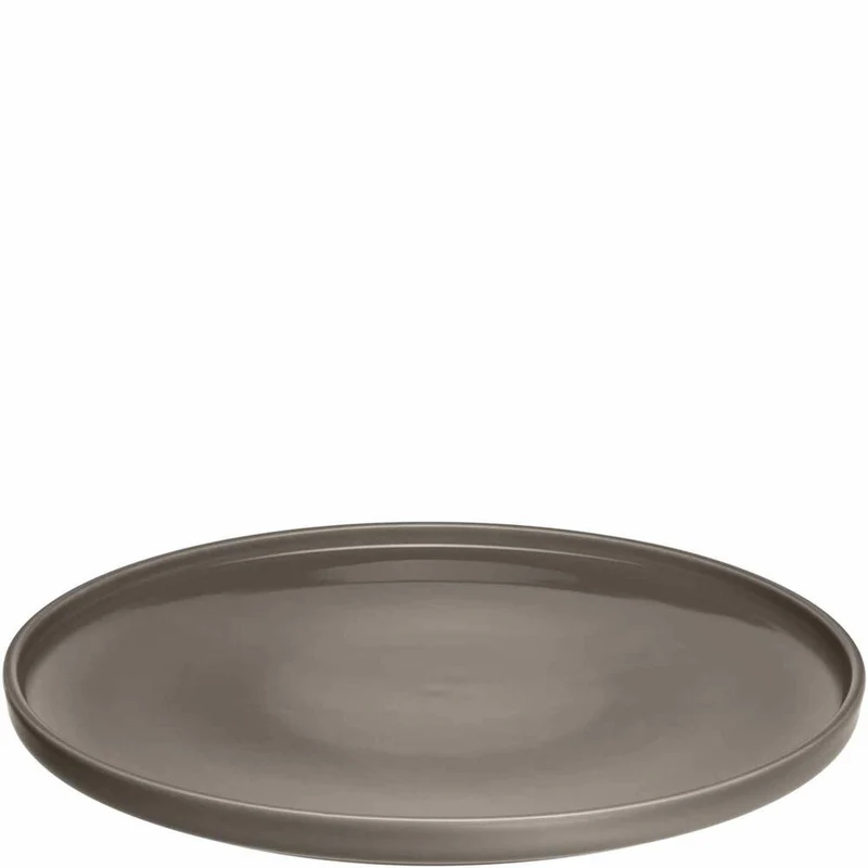 Leonardo Keramikteller ROMA, Teller, Speiseteller, Keramik, Taupe, 27 cm, 027922