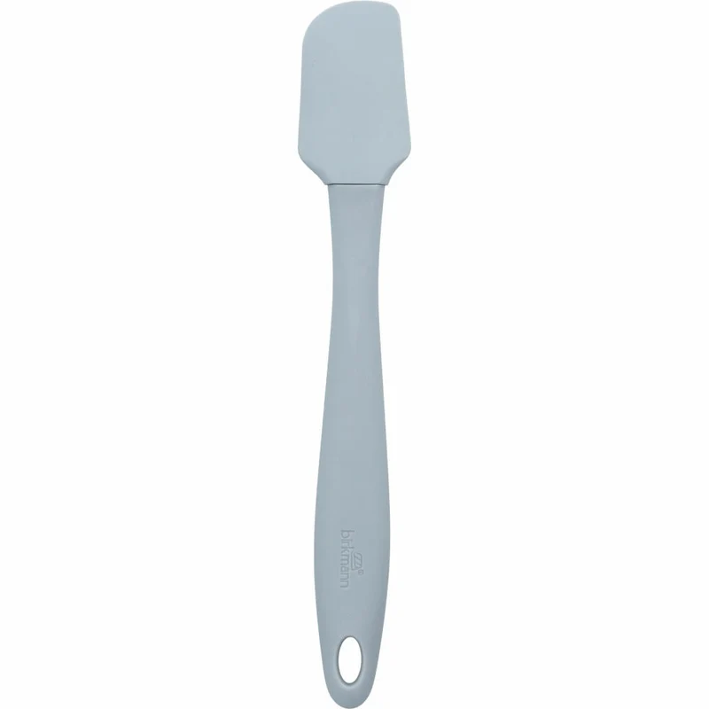 Birkmann Bakers Best Teigschaber Schmal, Küchenschaber, Teigspatel, Silikon / Kunststoff, Grau, 25 cm, 424371