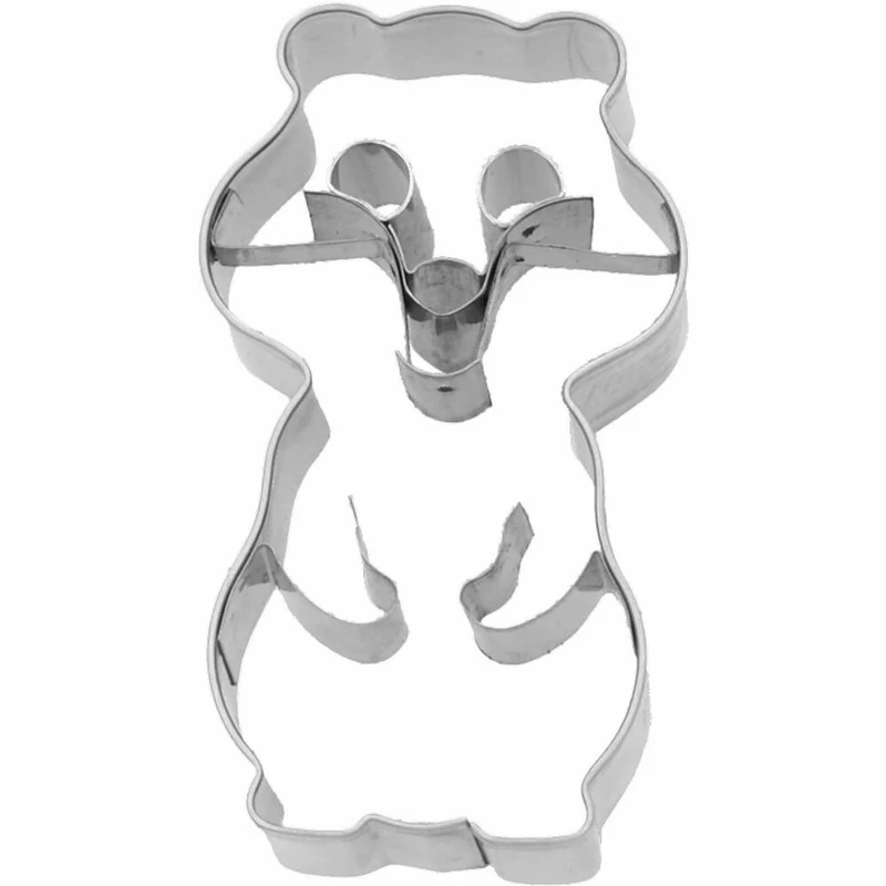 Birkmann Ausstechform Hamster, Ausstecher, Plätzchenform, Keks, Plätzchen, Edelstahl, 7 cm, 189652