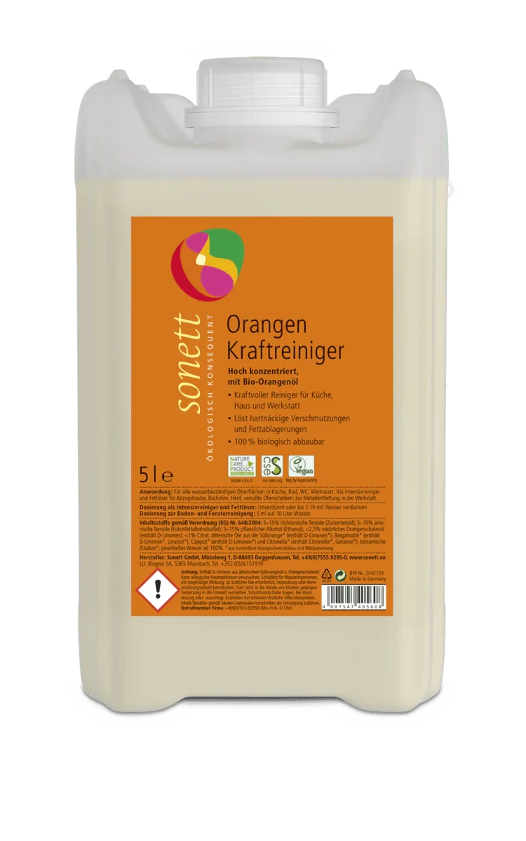 Orangen-Kraftreiniger