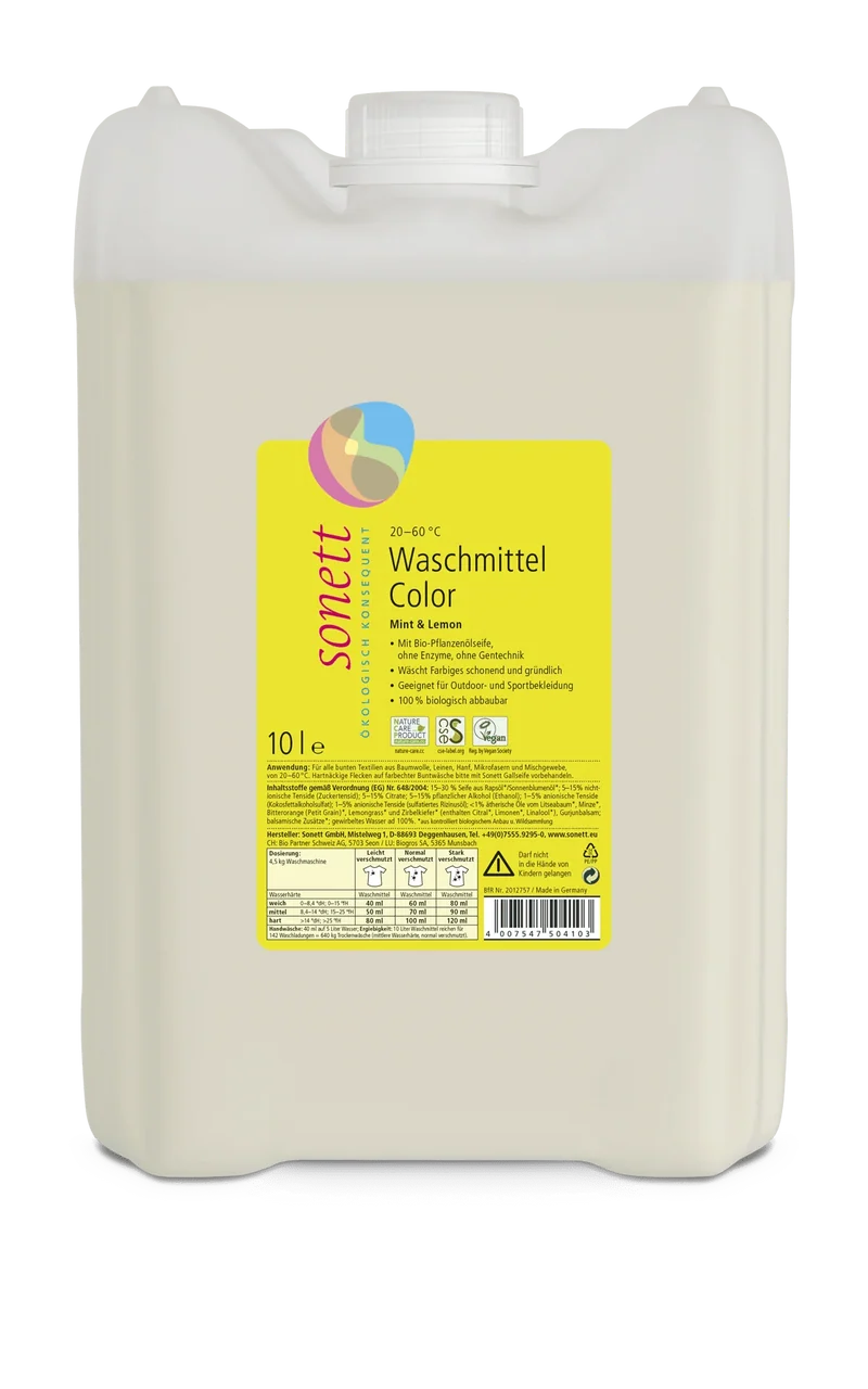 Waschmittel Color Mint & Lemon