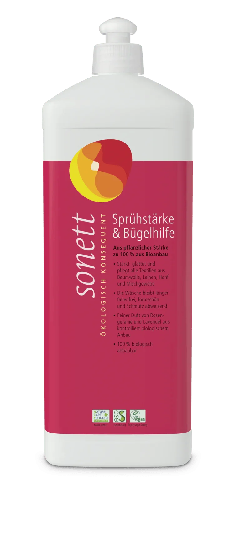 Sprühstärke & Bügelhilfe
