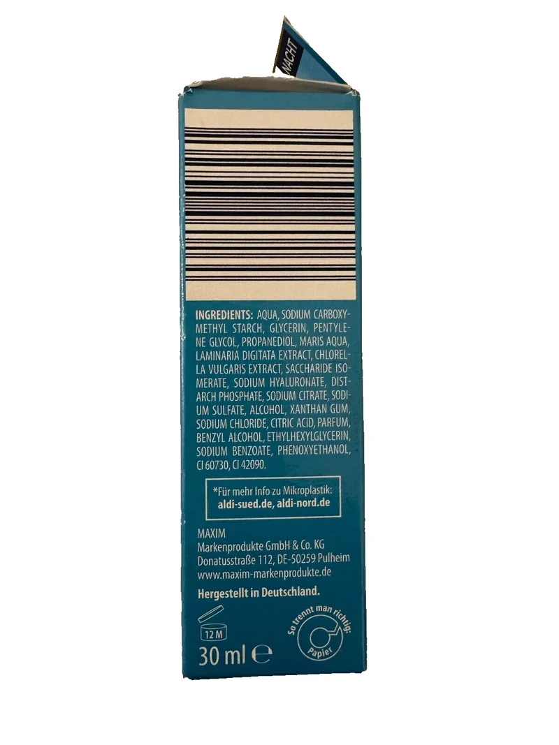Lacura Skin Hydro Power Overnight Jelly, mit Grüne Mikroalge, 30 ml, neu&ovp