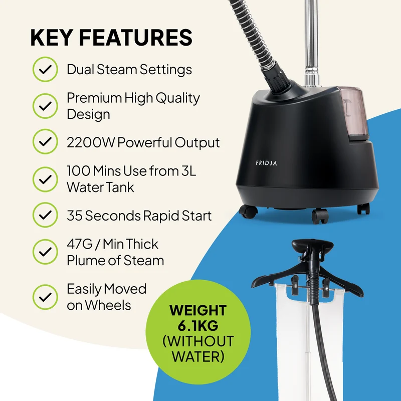 Garment Care Pro Duo – f1200 Clothes Steamer Pro & f40 Fabric Shaver