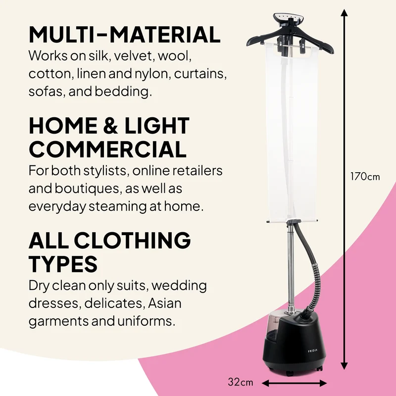 Garment Care Pro Duo – f1200 Clothes Steamer Pro & f40 Fabric Shaver