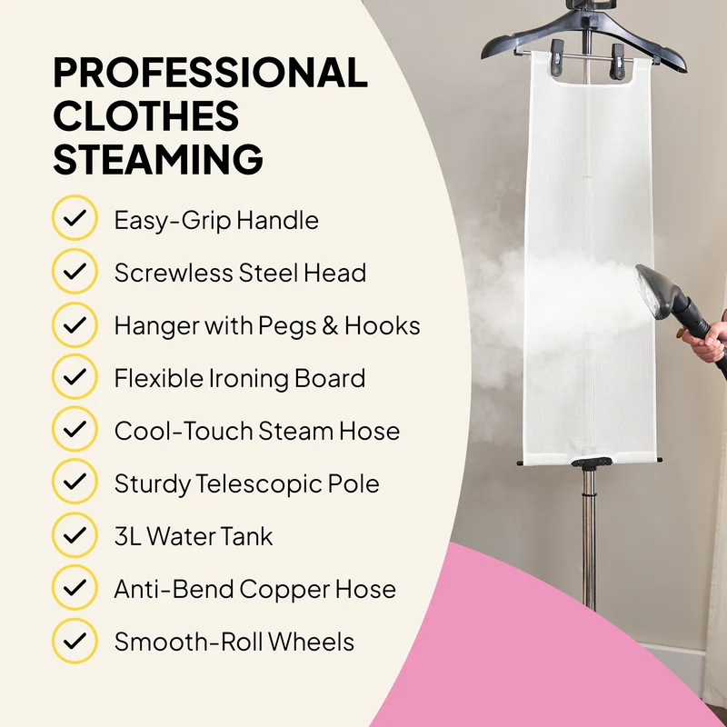 Garment Care Pro Duo – f1200 Clothes Steamer Pro & f40 Fabric Shaver