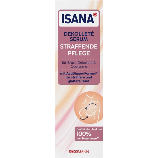 ISANA Dekolleté Serum, Straffende Pflege, 75ml, neu&ovp