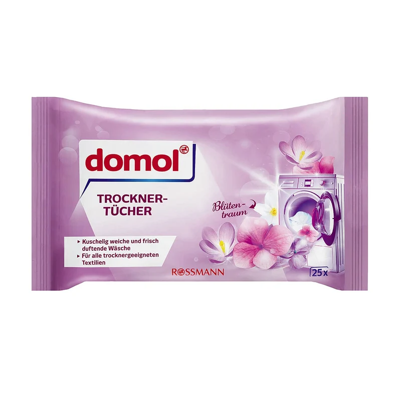Domol Trocknertücher "Blütentraum", 1x25 Stück, neu&ovp