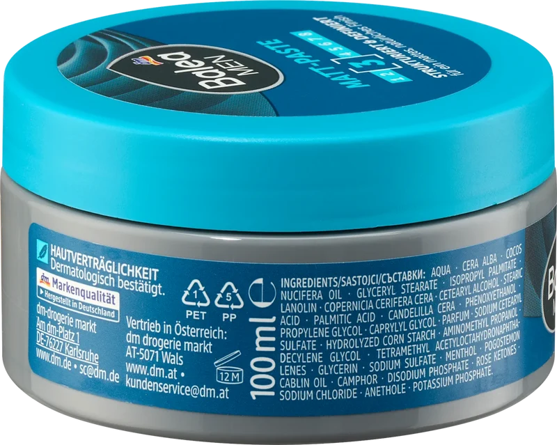 Balea MEN Styling Creme Matt-Paste, 100 ml, neu&ovp