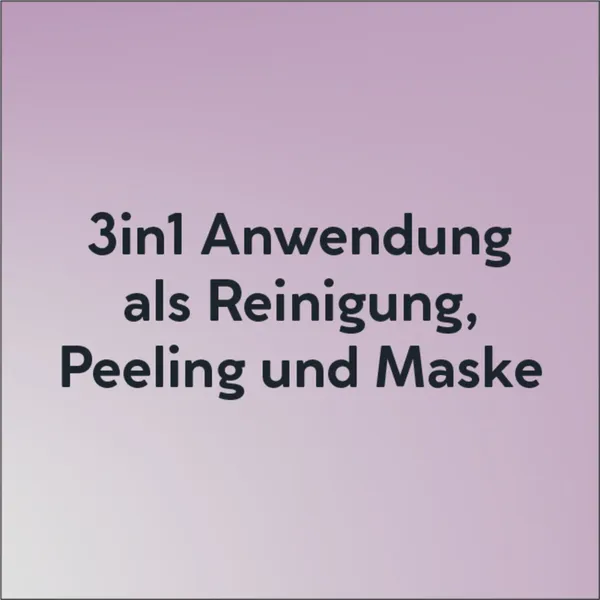 ISANA 3in1 Aktivkohle, Porentiefe Reinigung, Peeling oder Maske, 100ml