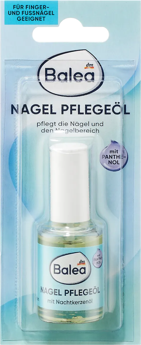 Balea Nagelpflegeöl, Pflege für Nägel und Haut, 10 ml