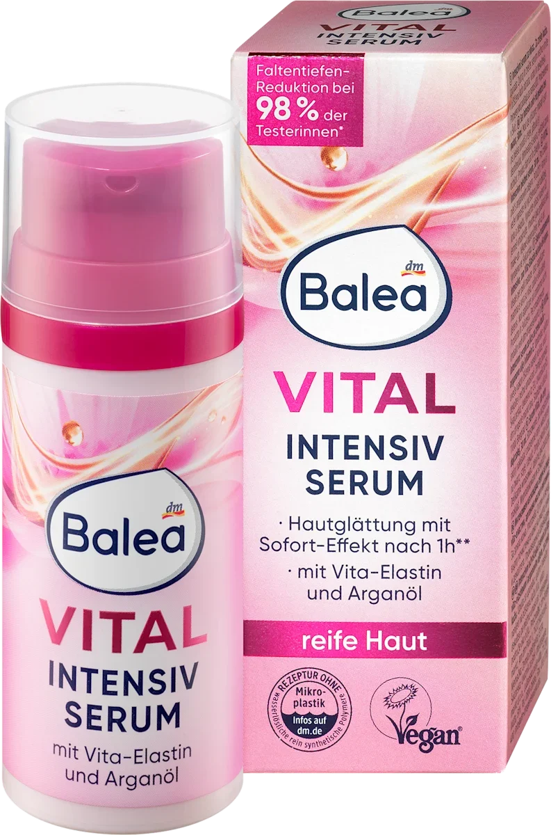Balea Vital Intensiv, Gesichtsserum, 30 ml