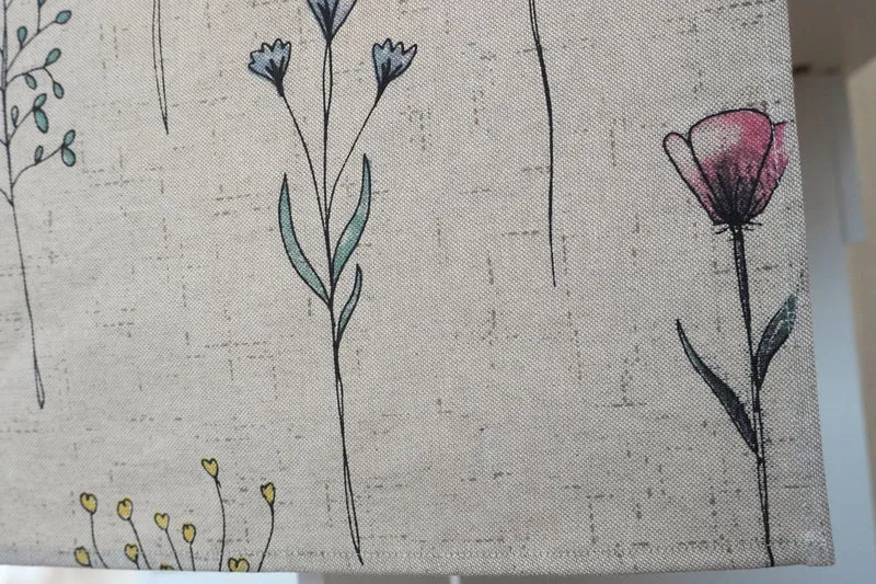 Blumen Tischdecke, Tischläufer - Blumenfeld für den Tisch