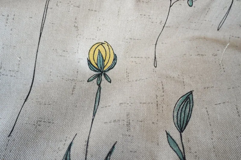 Blumen Tischdecke, Tischläufer - Blumenfeld für den Tisch