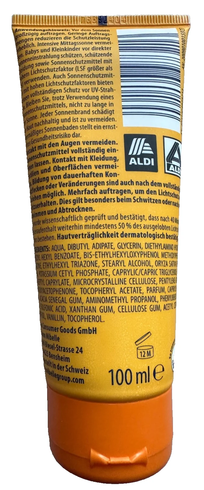 Lacura Sun Sonnencreme, für Gesicht & Dekolleté , LSF30, UVA+UVB, 100ml, neu&ovp