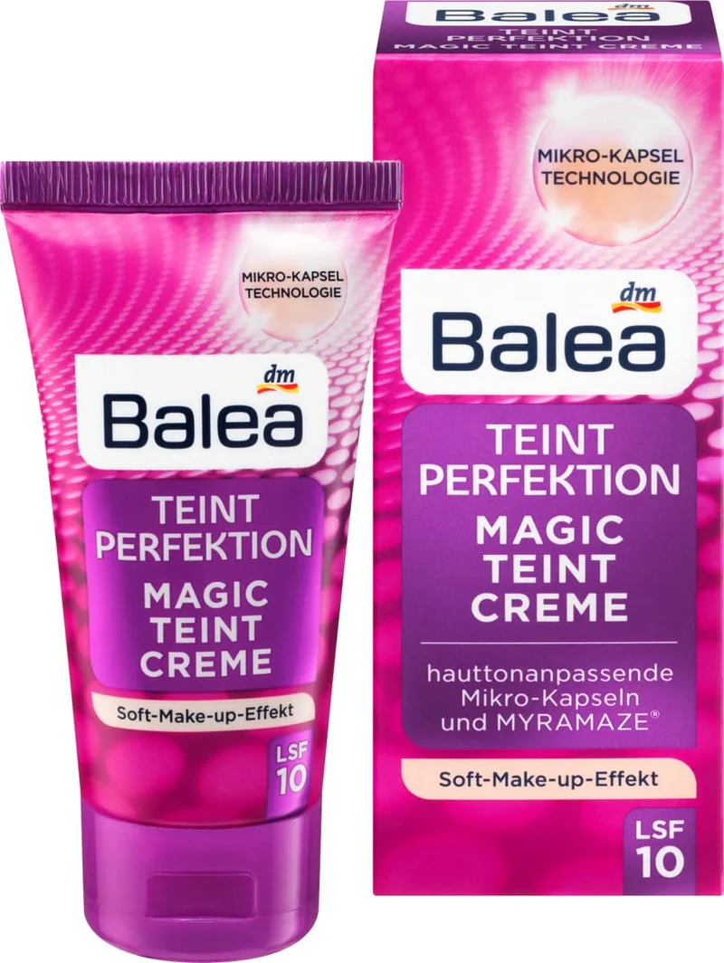 Balea Getönte Tagescreme Teint Perfektion Magic Teint Creme, 1 x 50 ml