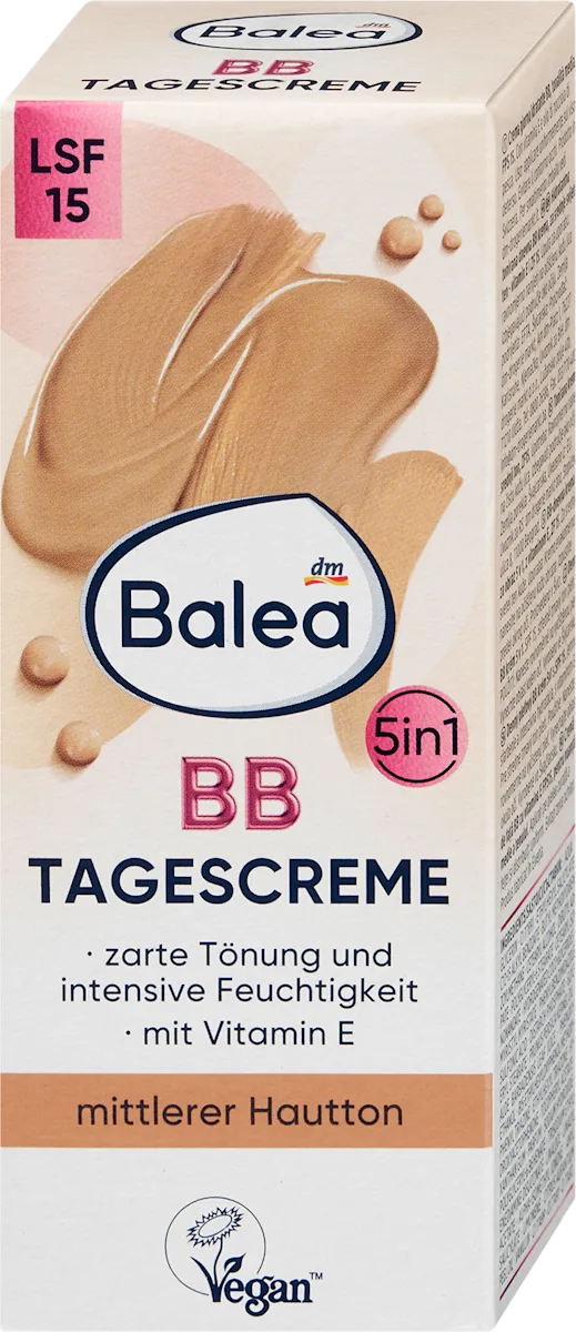 Balea Getönte Tagescreme BB Mittlerer Hautton, 50 ml, neu&ovp