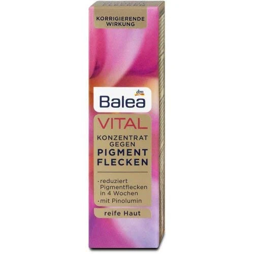 Balea VITAL Serum Konzentrat gegen Pigmentflecken, 20 ml, für reife Haut