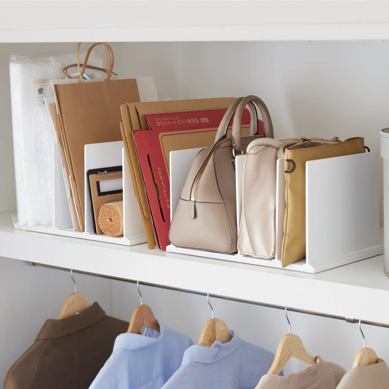 Width-Adjustable Bag Organizer