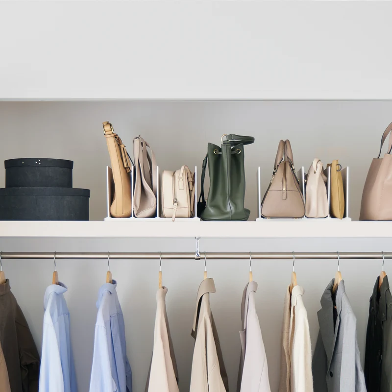 Width-Adjustable Bag Organizer