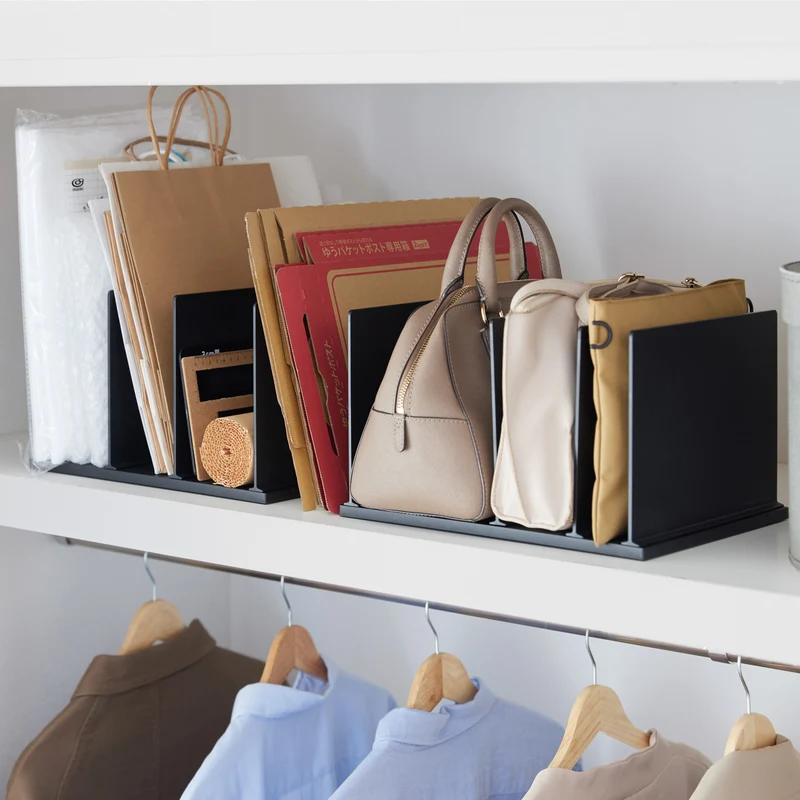 Width-Adjustable Bag Organizer