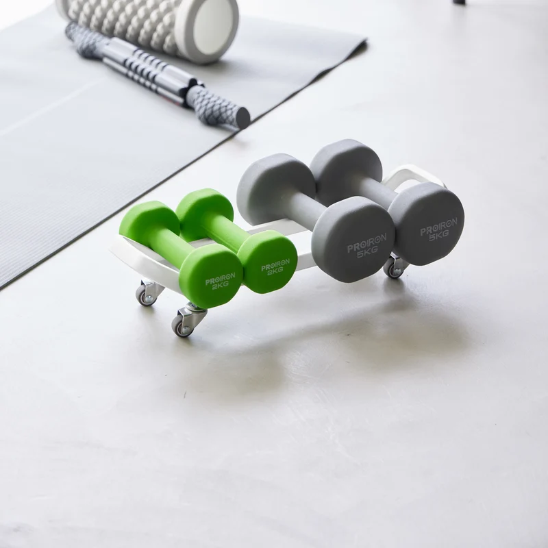 Dumbbell Rack with Casters