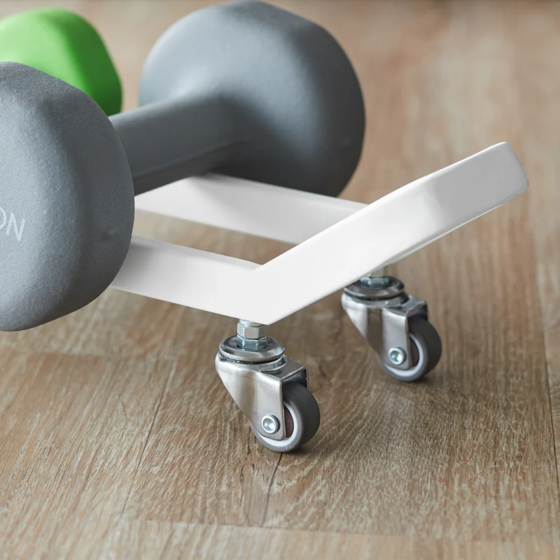 Dumbbell Rack with Casters