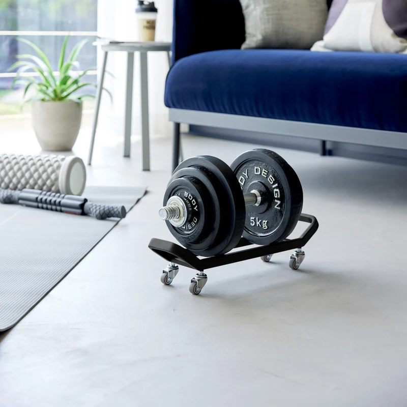 Dumbbell Rack with Casters
