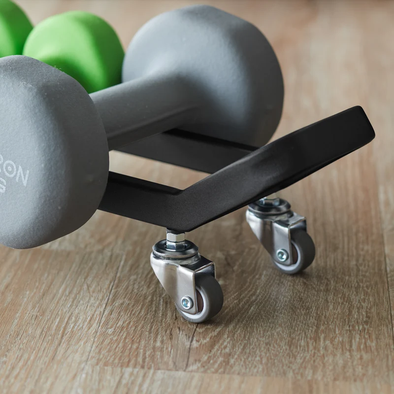 Dumbbell Rack with Casters