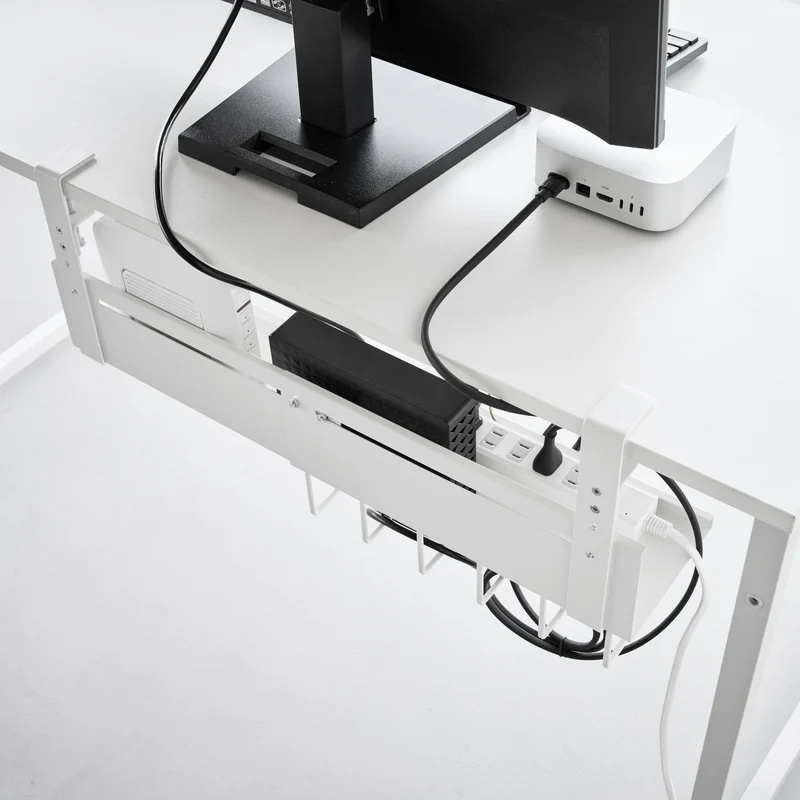Extendable Under-Desk Cable & Router Organizer