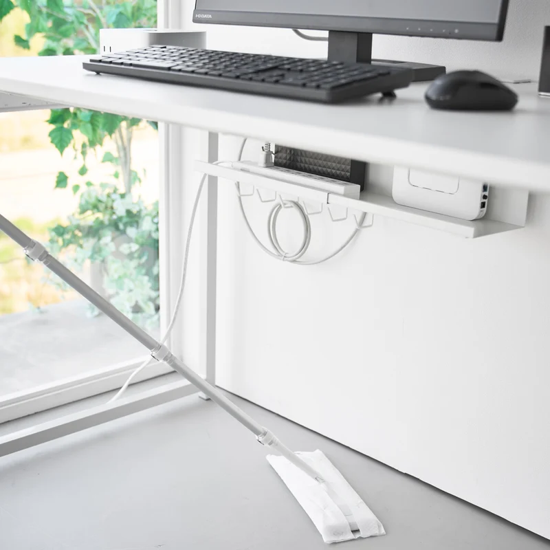 Extendable Under-Desk Cable & Router Organizer