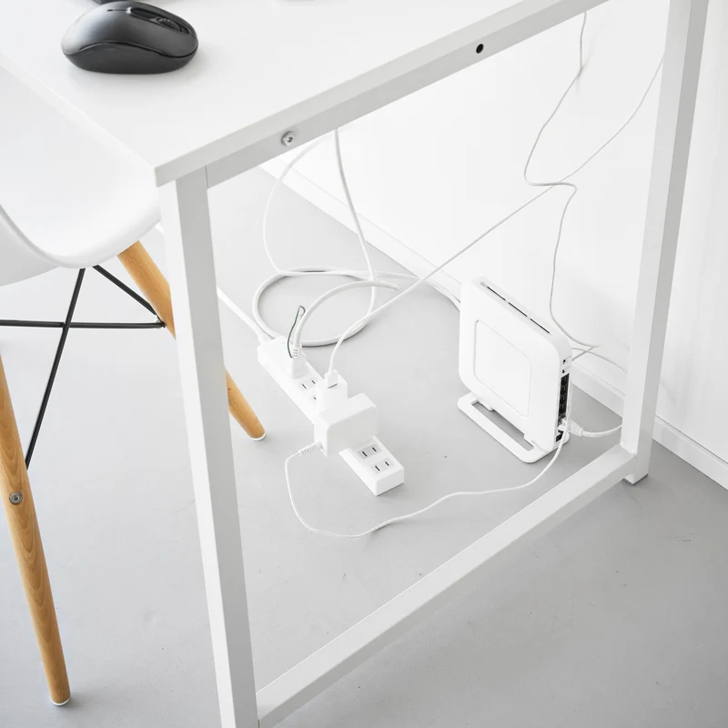 Extendable Under-Desk Cable & Router Organizer