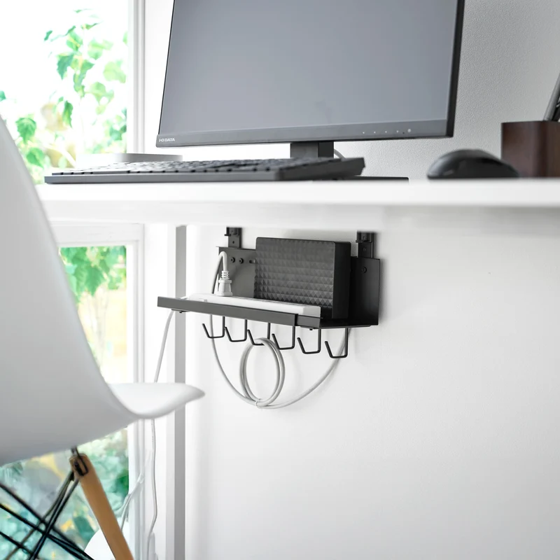 Extendable Under-Desk Cable & Router Organizer