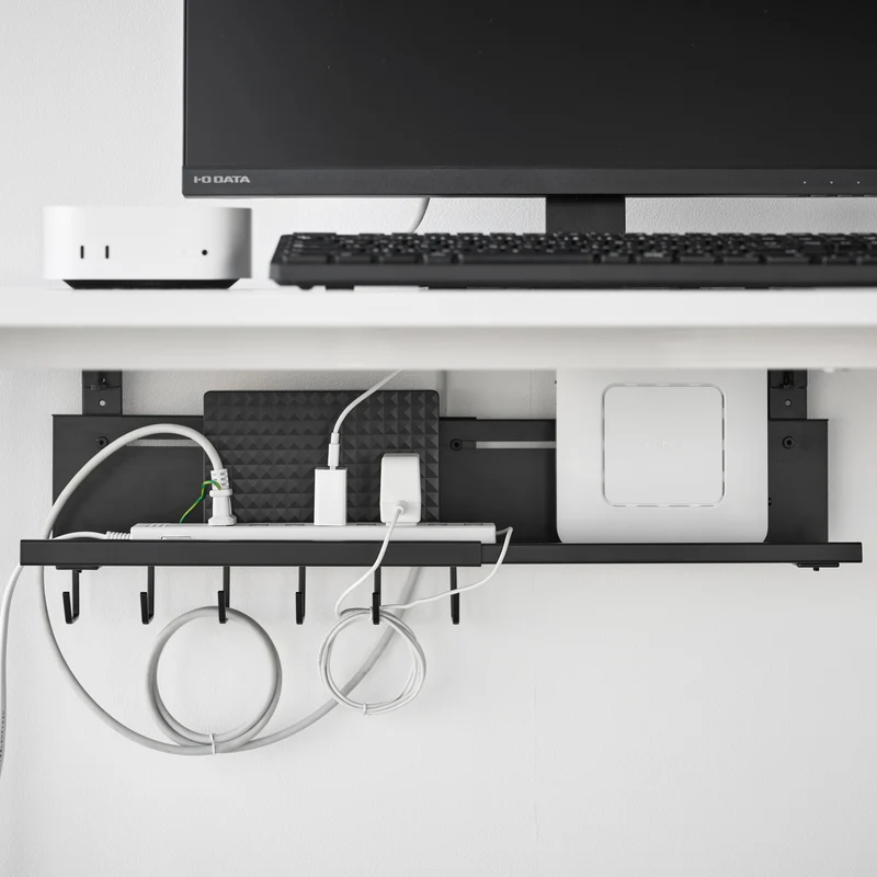 Extendable Under-Desk Cable & Router Organizer