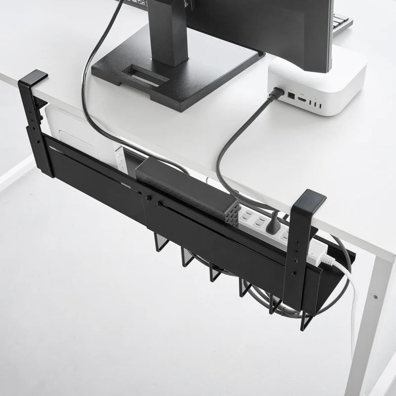 Extendable Under-Desk Cable & Router Organizer