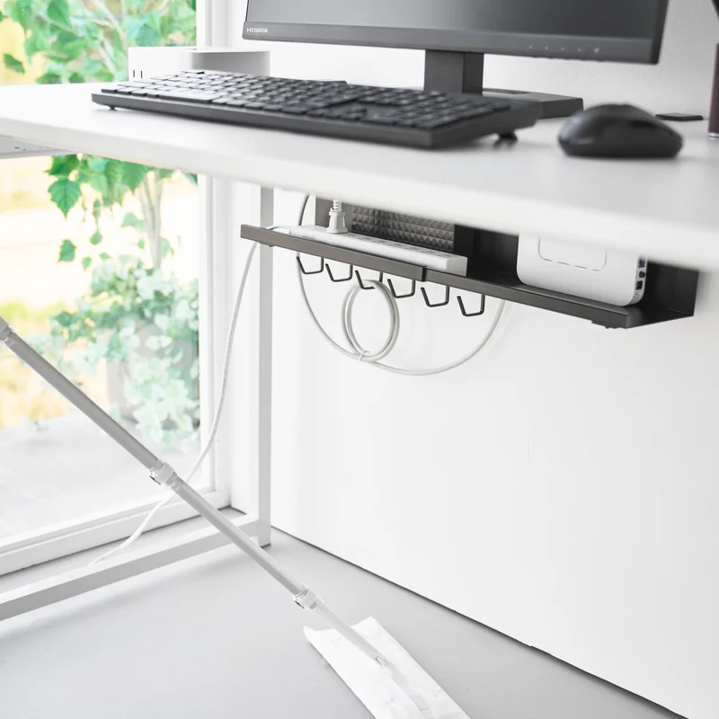 Extendable Under-Desk Cable & Router Organizer