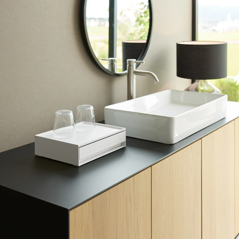 Amenity Tray with Drawer