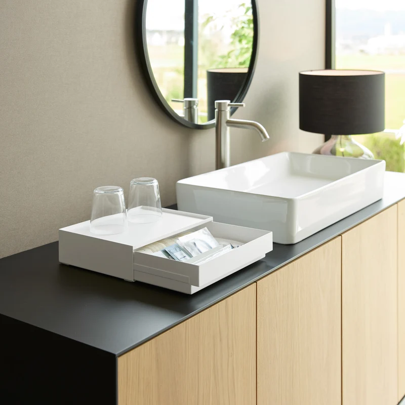 Amenity Tray with Drawer