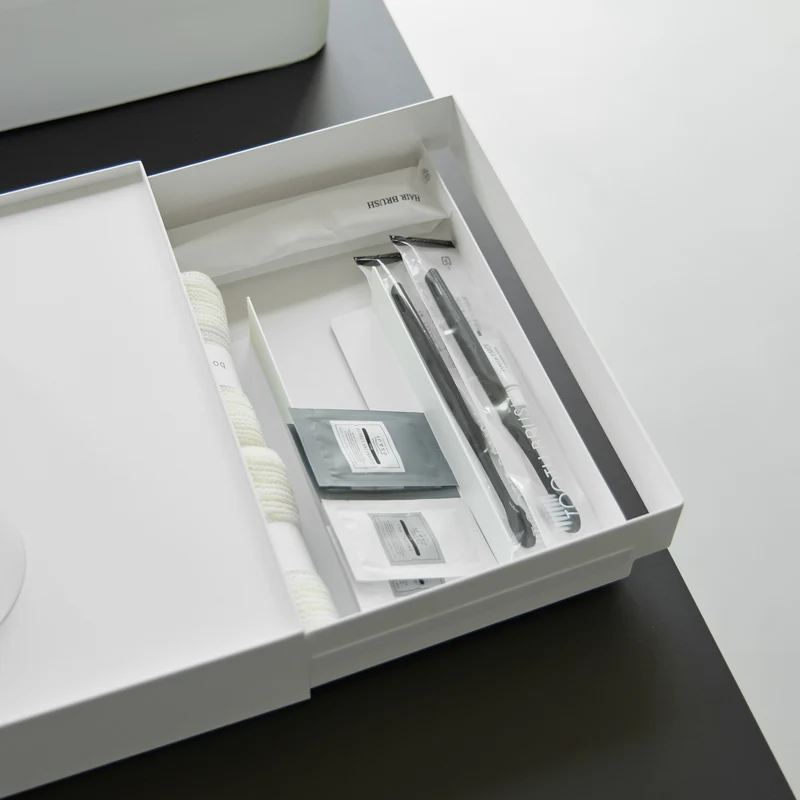 Amenity Tray with Drawer