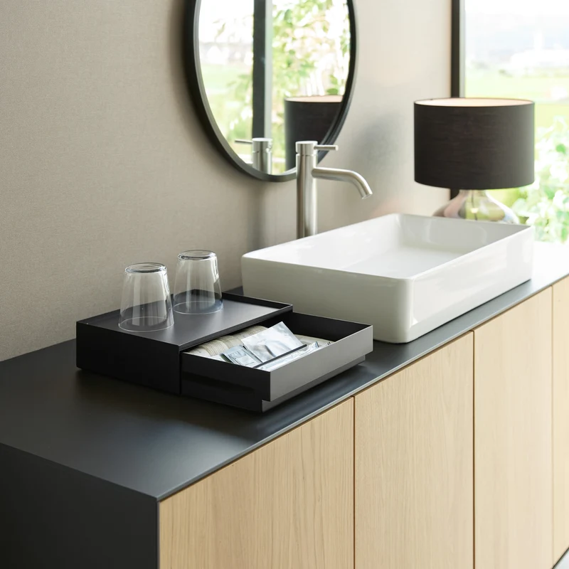 Amenity Tray with Drawer