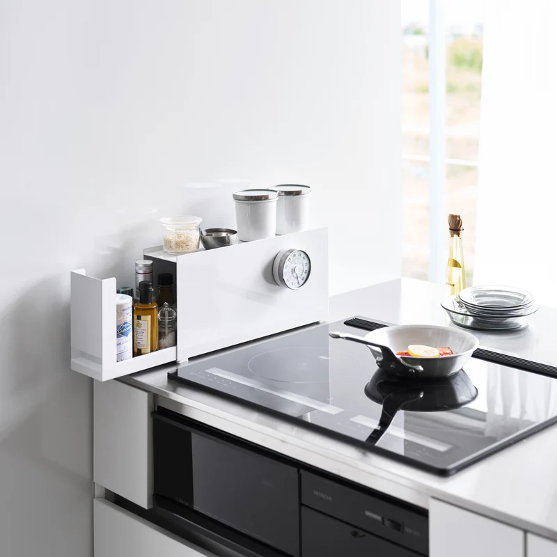Compact Sliding Seasoning Rack