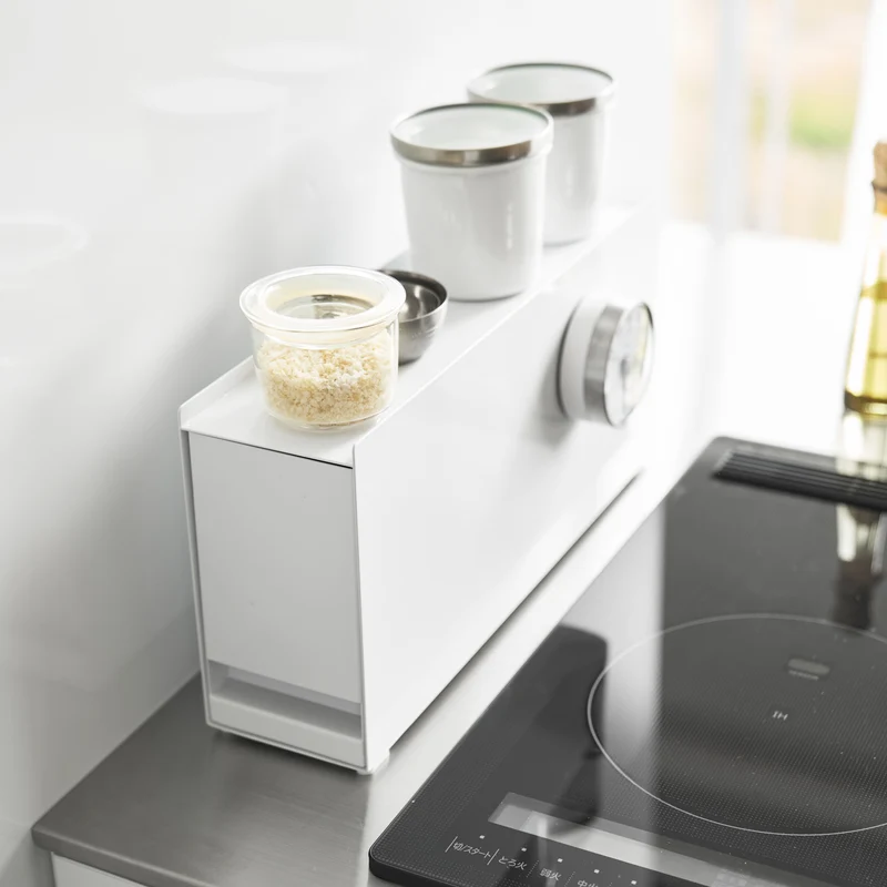 Compact Sliding Seasoning Rack