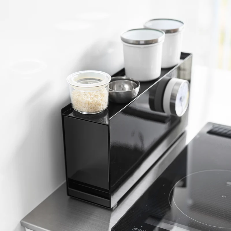 Compact Sliding Seasoning Rack