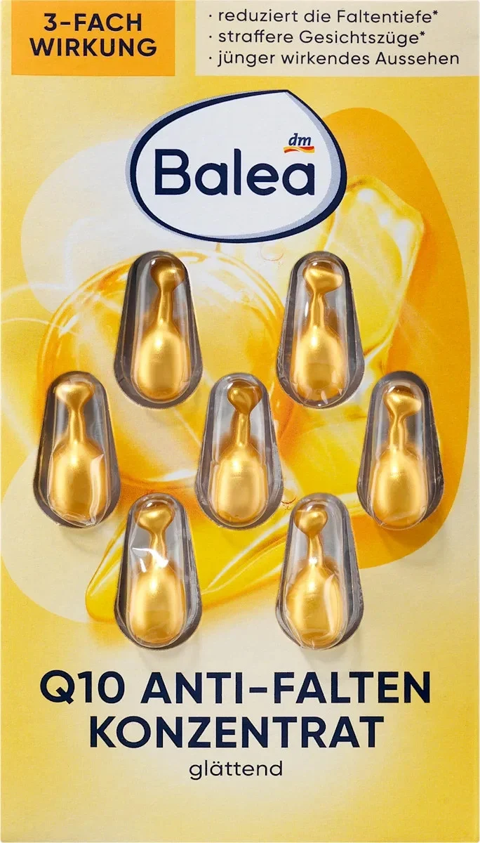 Balea Konzentrat Q10 Anti-Falten, 7 Stück, neu&ovp