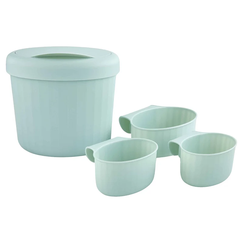 Home Creation Wickeltisch Organizer, 6 tlg, Farbe Mint