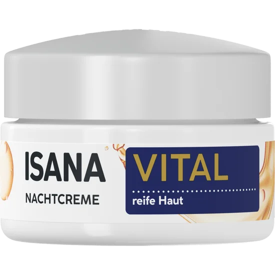 ISANA Vital Nachtcreme, mit Arganöl, für reife Haut, 50 ml, neu&ovp