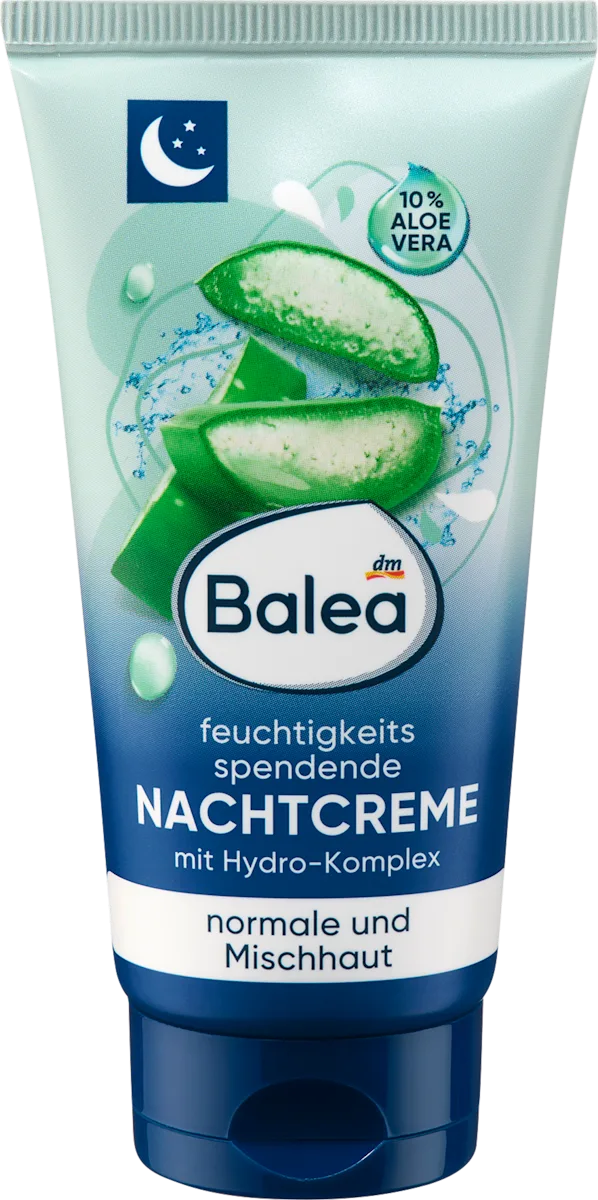 Balea Nachtcreme feuchtigkeitsspendend, normale und Mischhaut, 50 ml, neu&ovp